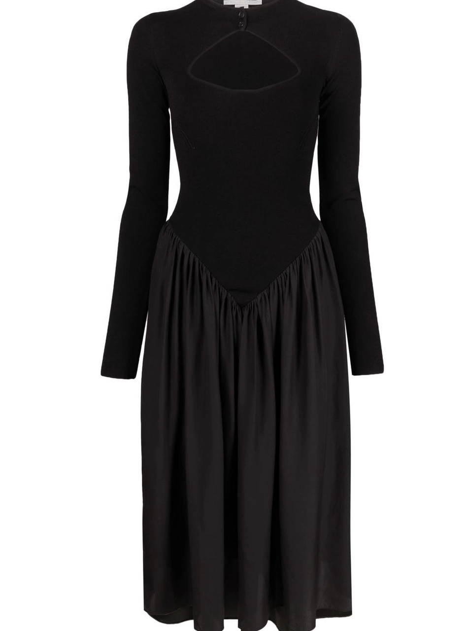Cheap Women long-sleeved dress panelled Stella midi McCartney 0819